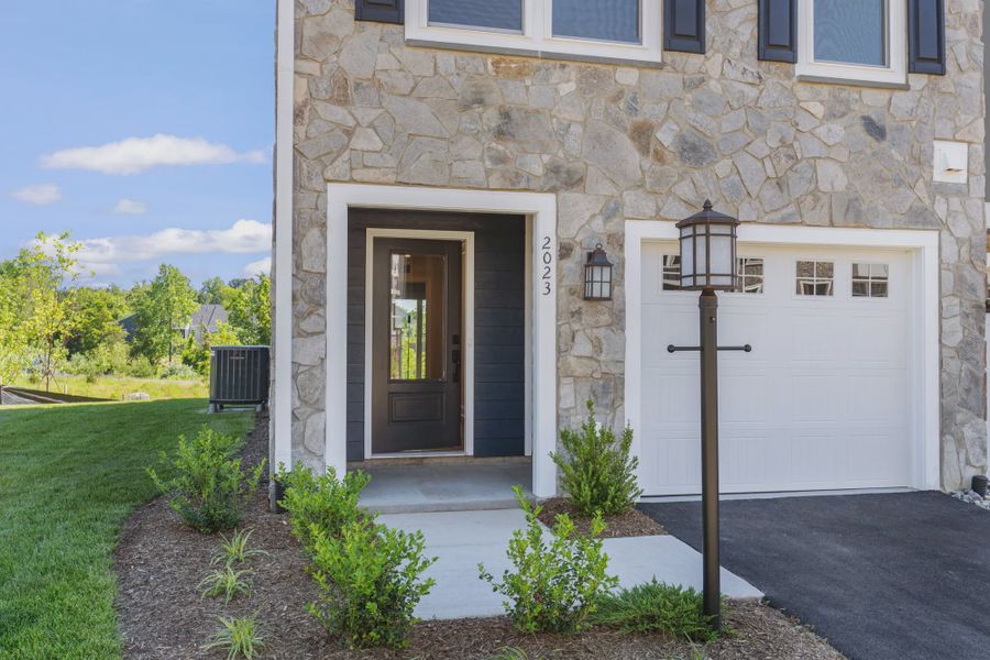 Exterior details of a home in Sherron Road Townes, Durham (Image 5).