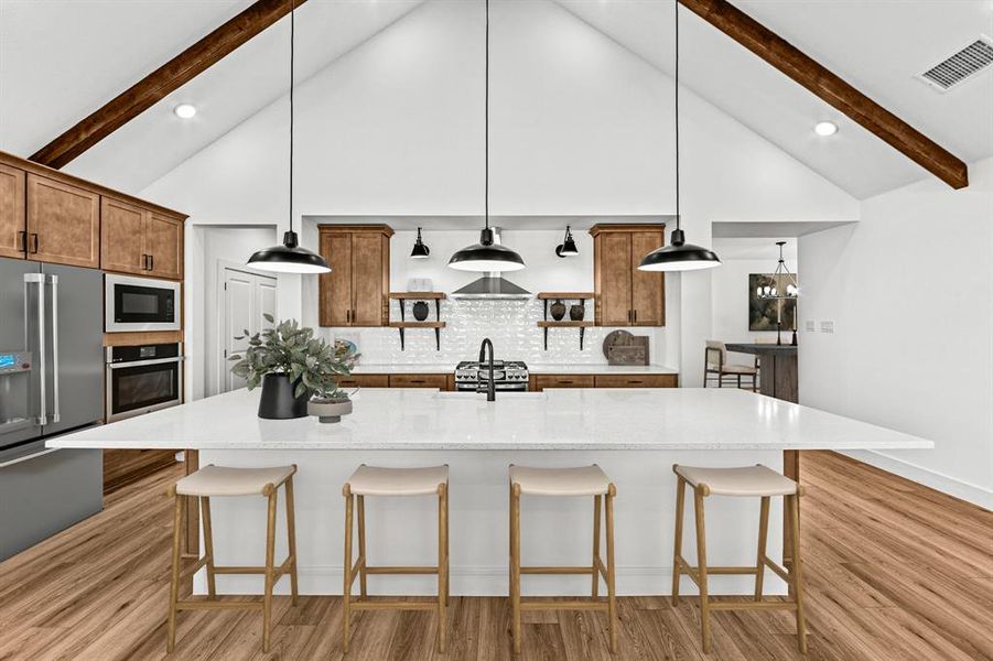 Furnished interior view inside a new home in Creekshaw, Royse City (Image 12). Furnished interior view inside a new home in Creekshaw, Royse City (Image 12).