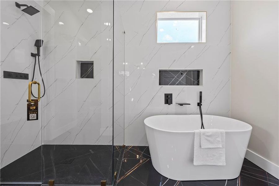 Furnished interior view inside a new home in , Athens (Image 36).