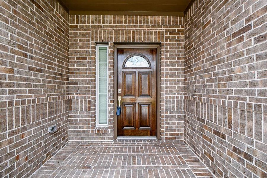 Exterior details and patio area of a home in , Houston (Image 22).