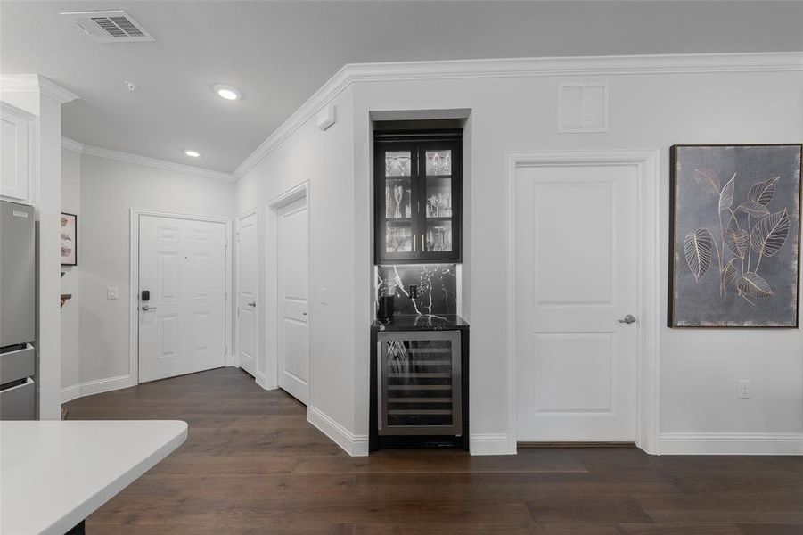 Furnished interior view inside a new home in , Allen (Image 25).