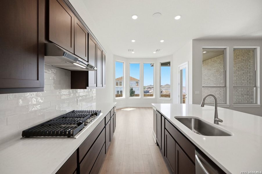 Furnished interior view inside a new home in VIDA, San Antonio (Image 7).
