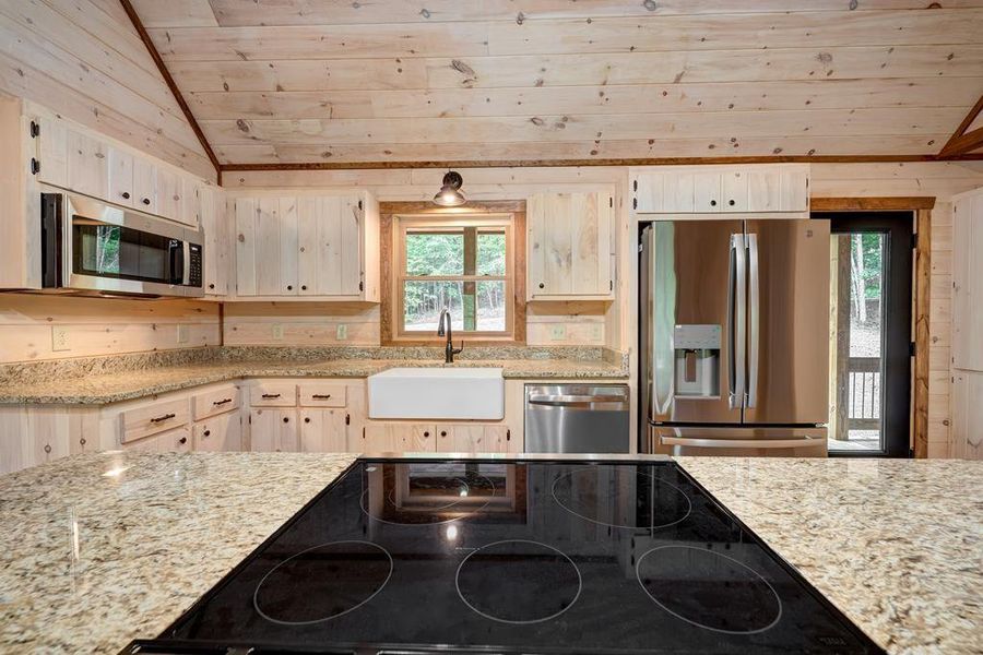 Furnished interior view inside a new home in , Mineral Bluff (Image 10).