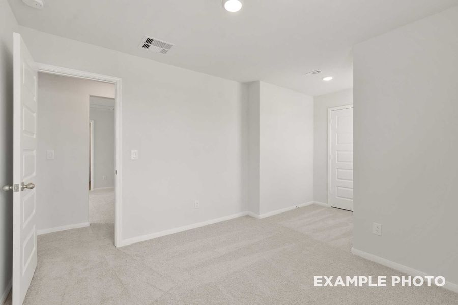 Representative unfurnished interior of a home built from the The Brazos F by Davidson Homes LLC in Liberty Estates, Cleveland (Image 37).