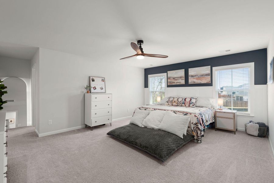 Furnished interior view inside a new home in Lindera Preserve at Cane Bay Plantation, Summerville (Image 5).