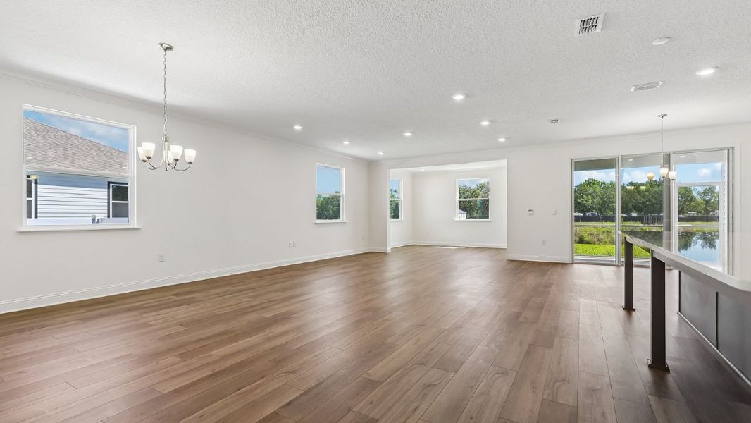 Representative unfurnished interior of a home built from the Venice by Maronda Homes in Palm Coast, Palm Coast (Image 17).