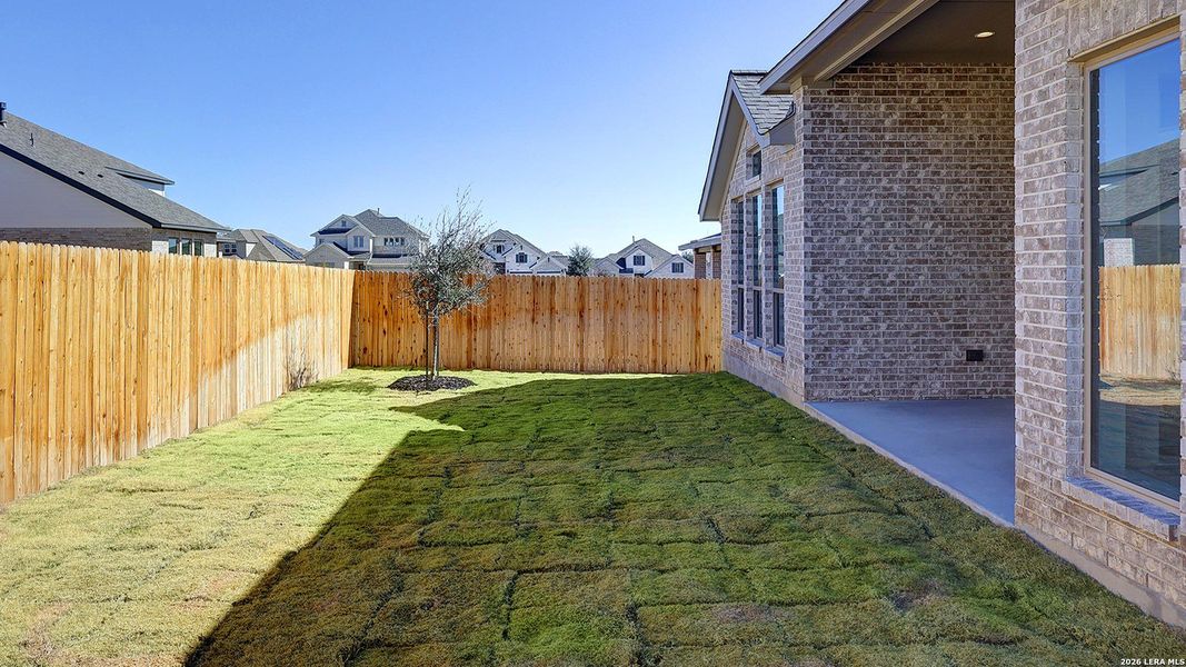 Exterior details and patio area of a home in Arcadia Ridge, San Antonio (Image 3). Exterior details and patio area of a home in Arcadia Ridge, San Antonio (Image 3).