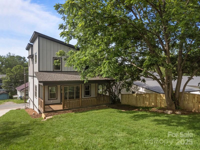 Back of the home Back of the home