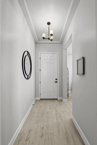 Representative unfurnished interior of a home built from the Willow by Hakes Brothers in Hillside Park, El Paso (Image 20).