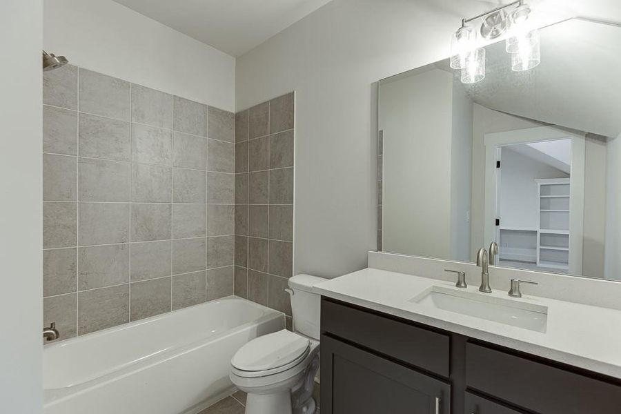 Furnished interior view inside a new home in , Cumming (Image 15).