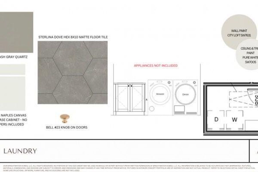 Sample of building materials used in homes in Aster, Roswell (Image 20).