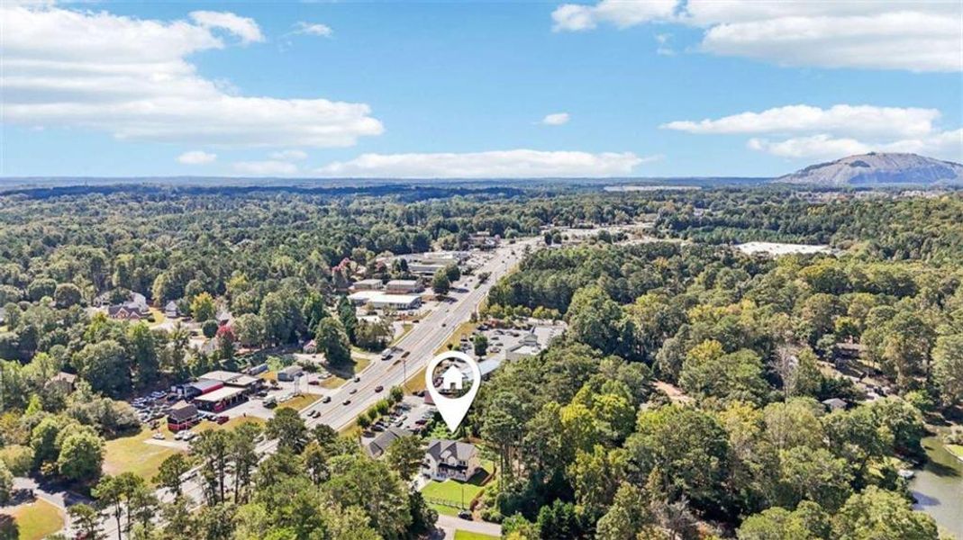 Front exterior of a new home in , Lilburn, GA, highlighting curb appeal (Image 26). Front exterior of a new home in , Lilburn, GA, highlighting curb appeal (Image 26).