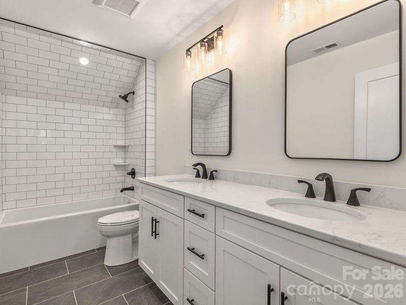 Furnished interior view inside a new home in , Weaverville (Image 11).