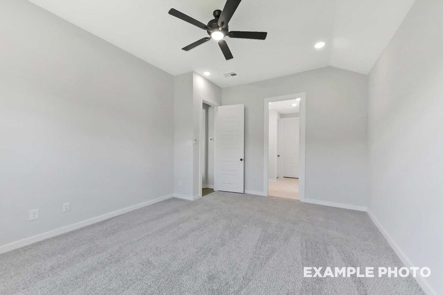 Representative unfurnished interior of a home built from the The Sequoia by Davidson Homes LLC in Sundance Cove, Crosby (Image 29).