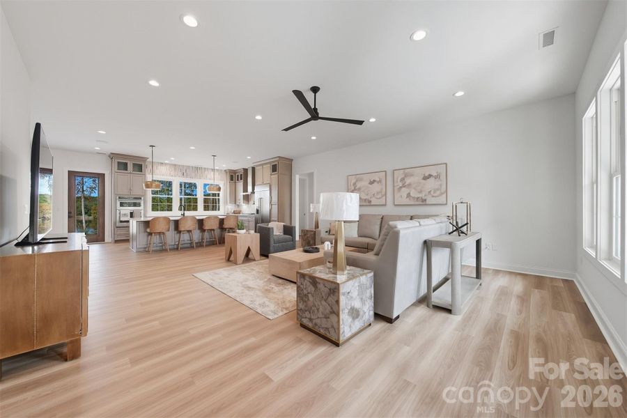 Furnished interior view inside a new home in , Granite Falls (Image 5).