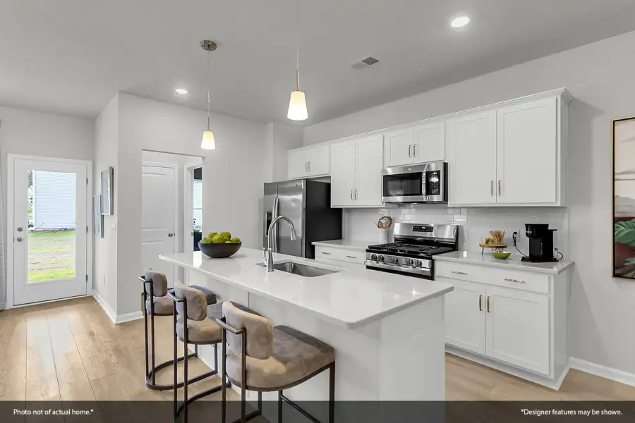 Furnished interior view inside a new home in Rich Square, Ash (Image 4).