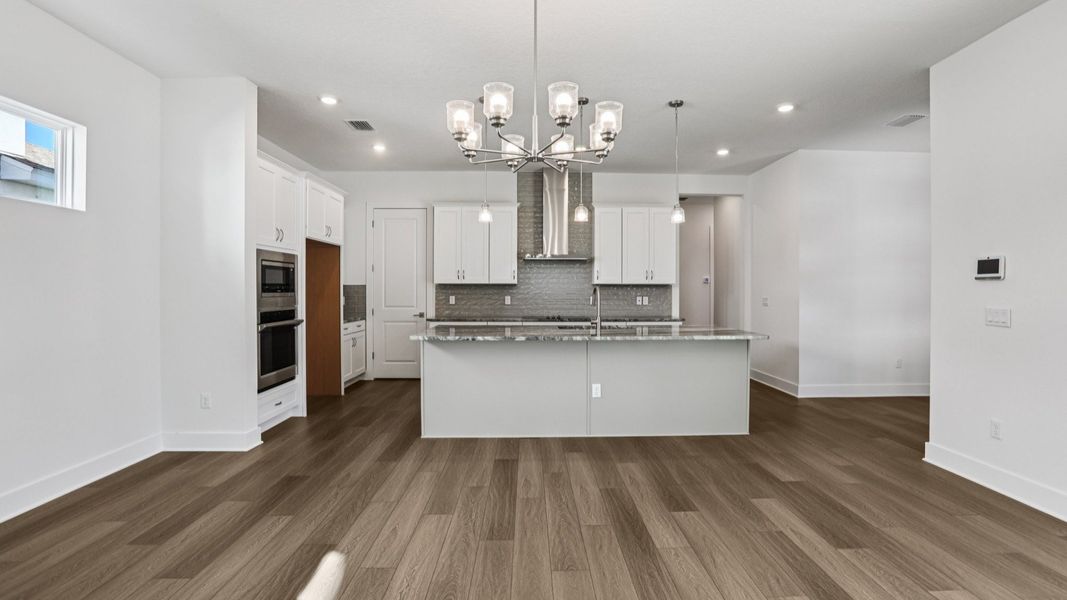 The Dining Room and Kitchen The Dining Room and Kitchen