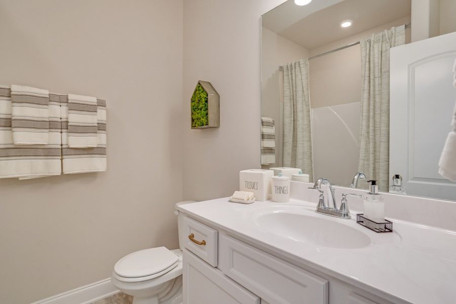 Representative furnished interior of a home built from the Baldwin by Celebration Homes in Sycamore Grove, Murfreesboro (Image 18).