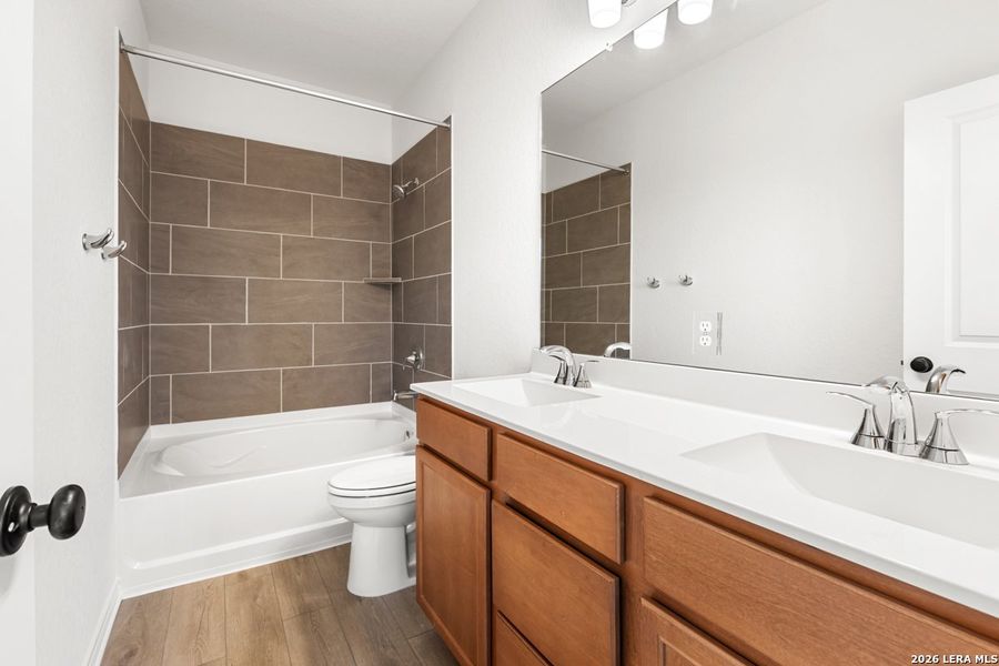 Furnished interior view inside a new home in Knox Ridge, Converse (Image 9).