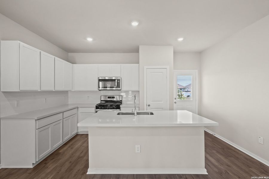 Furnished interior view inside a new home in The Parklands, Schertz (Image 6).