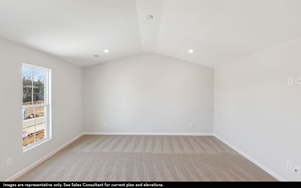 Representative unfurnished interior of a home built from the Magellan by CastleRock Communities in McCain's Station, Gallatin (Image 18).