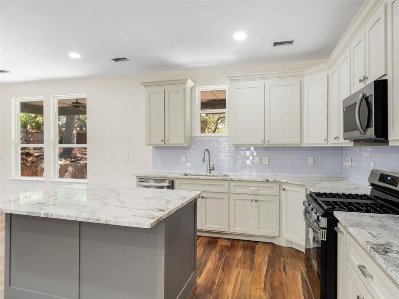 Furnished interior view inside a new home in , Denton (Image 2).