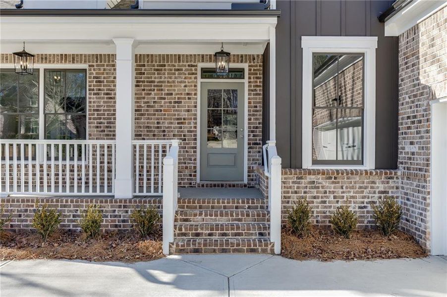Exterior details and patio area of a home in , Bishop (Image 3).