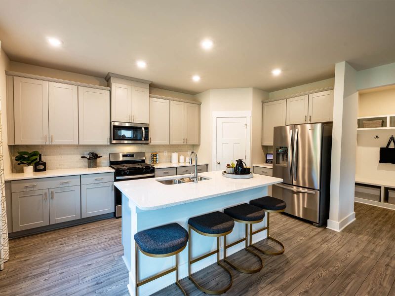 Furnished interior view inside a new home in Chestnut Grove, Greer (Image 6).