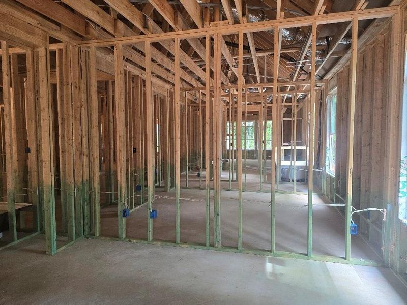 In-progress construction of a new home in , Stockbridge, GA (Image 5).