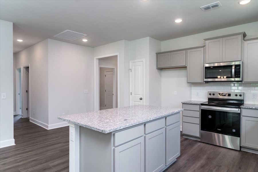 Enjoy cooking meals in the Compton's spacious kitchen. Enjoy cooking meals in the Compton's spacious kitchen.