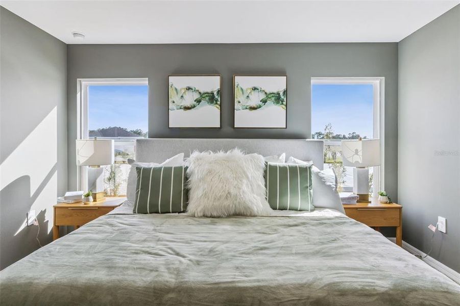 Furnished interior view inside a new home in , Haines City (Image 30).