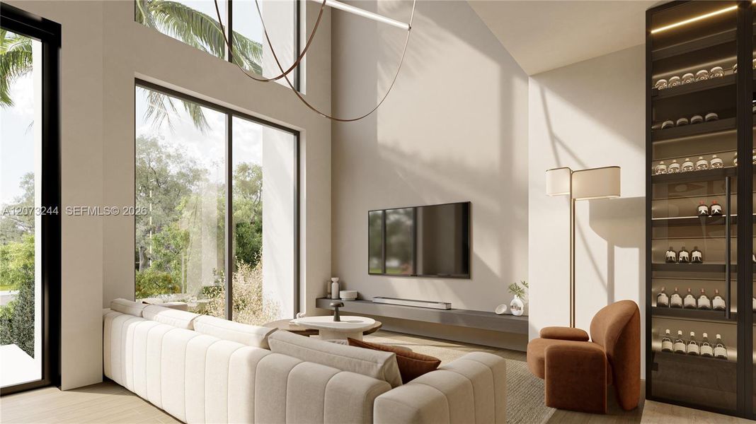 Furnished interior view inside a new home in , North Bay Village (Image 5).