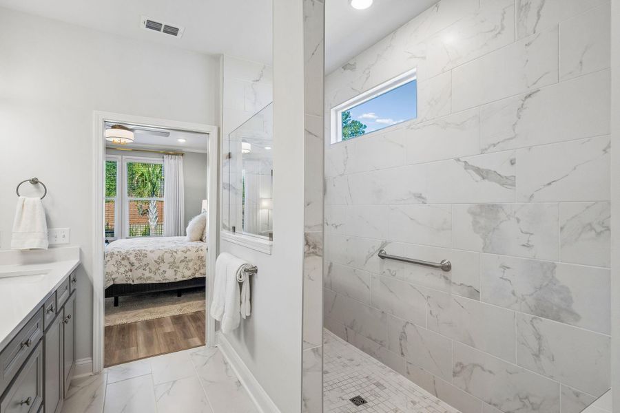 Furnished interior view inside a new home in Del Webb Charleston at Nexton, Summerville (Image 35).