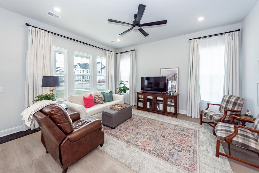 Furnished interior view inside a new home in , Summerville (Image 11).