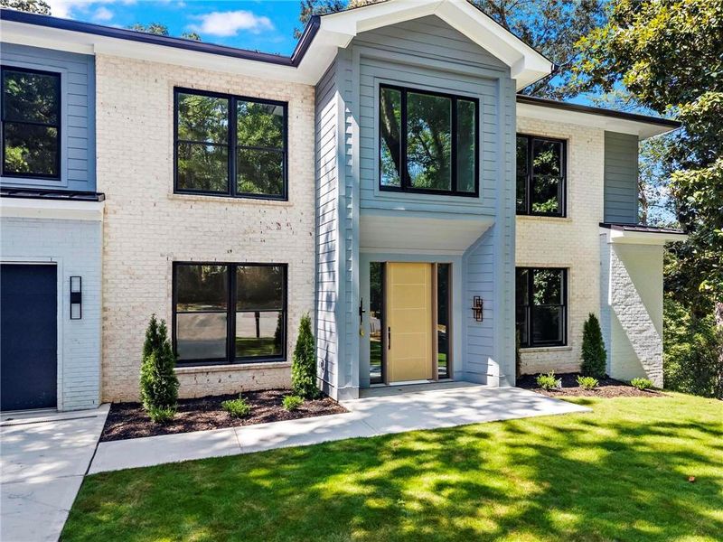 Exterior details and patio area of a home in , Marietta (Image 3).