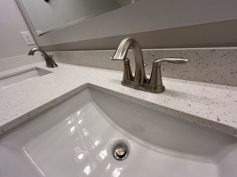 Close-up of interior finishes inside a home in River Tide Farms, Bolivia (Image 13).