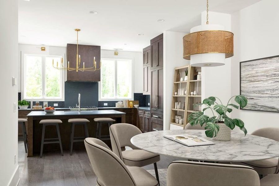 Furnished interior view inside a new home in , Chattahoochee Hills (Image 5).