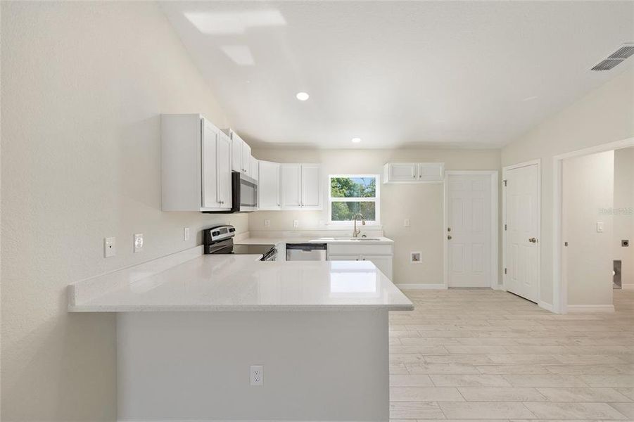 Furnished interior view inside a new home in , Ocala (Image 6).