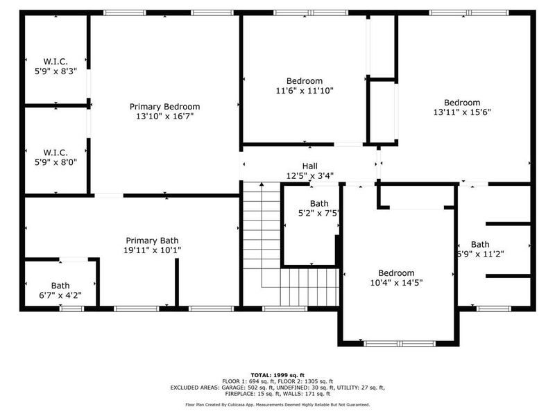 2D floor plan layout of this home in , Covington, GA (Image 4).