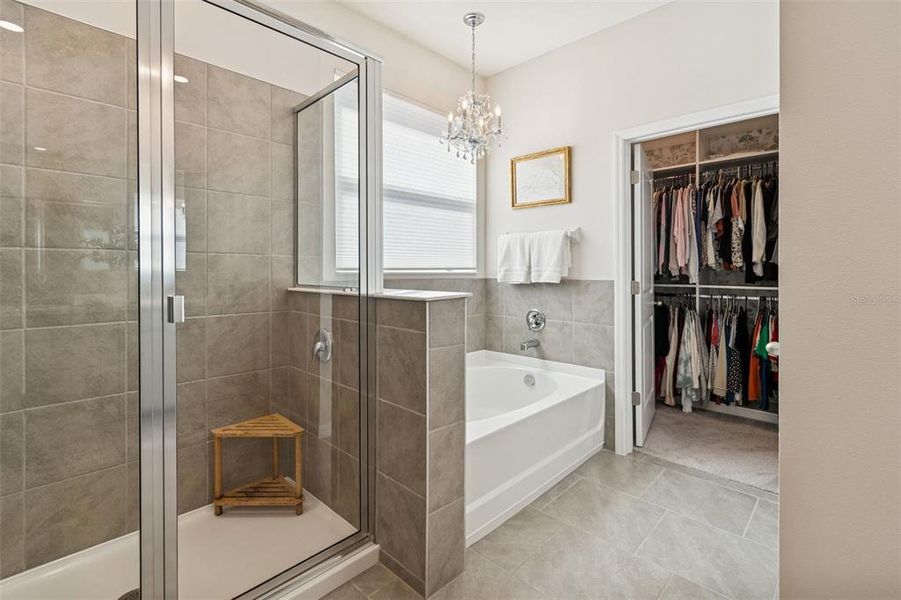 Furnished interior view inside a new home in , Wesley Chapel (Image 42).