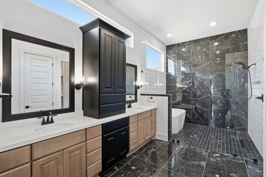 Representative furnished interior of a home built from the Memphis by Chesmar Homes in Potranco Oaks, San Antonio (Image 5).