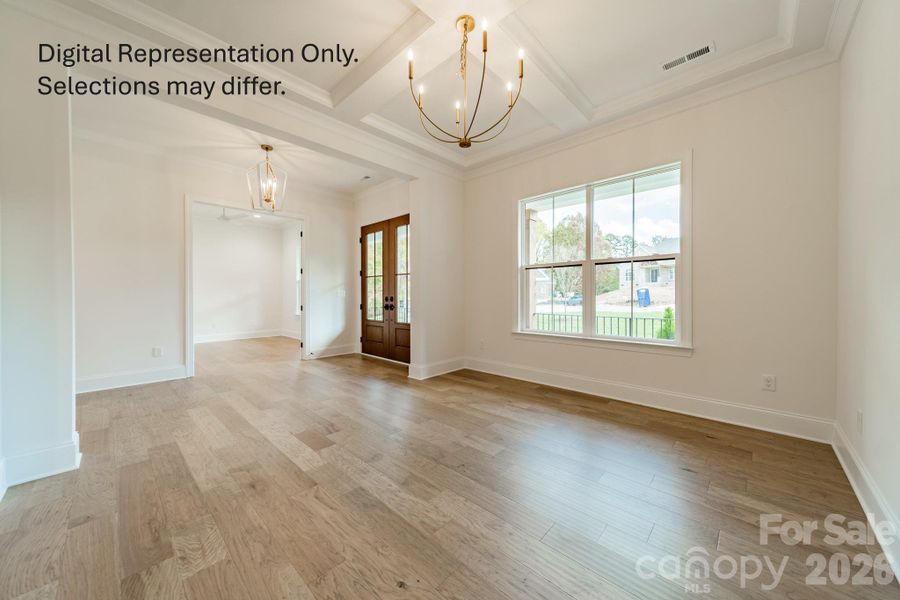 Spacious, unfurnished interior of a new home in Saddlehorn, Troutman (Image 4).