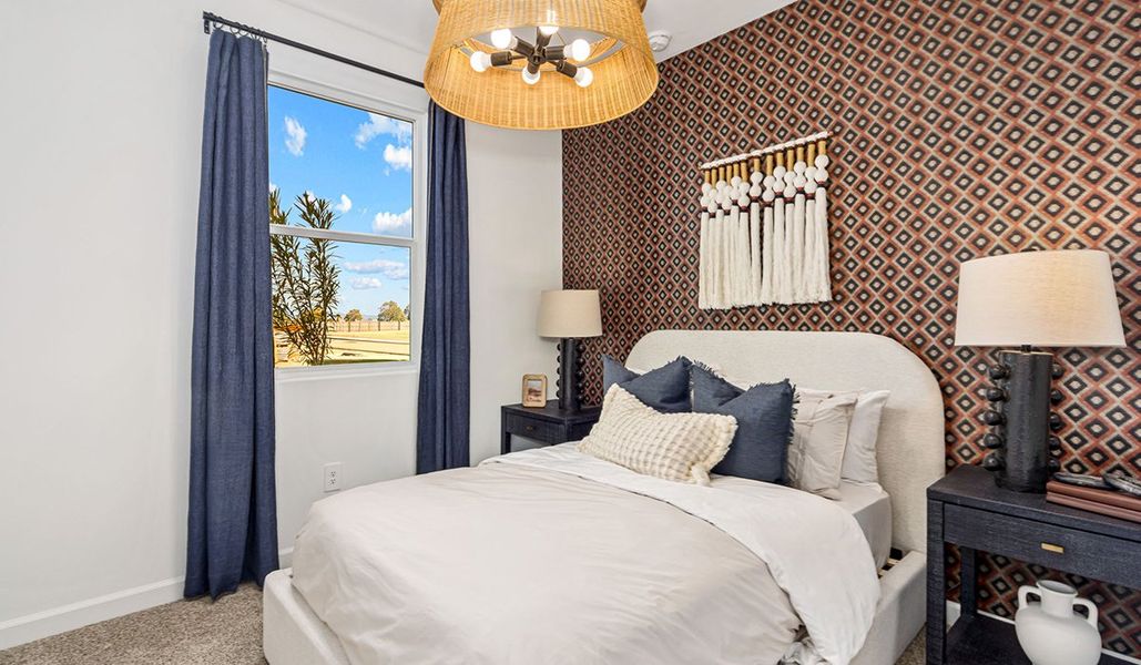 Furnished interior view inside a new home in Redford Estates, Tucson (Image 17). Furnished interior view inside a new home in Redford Estates, Tucson (Image 17).