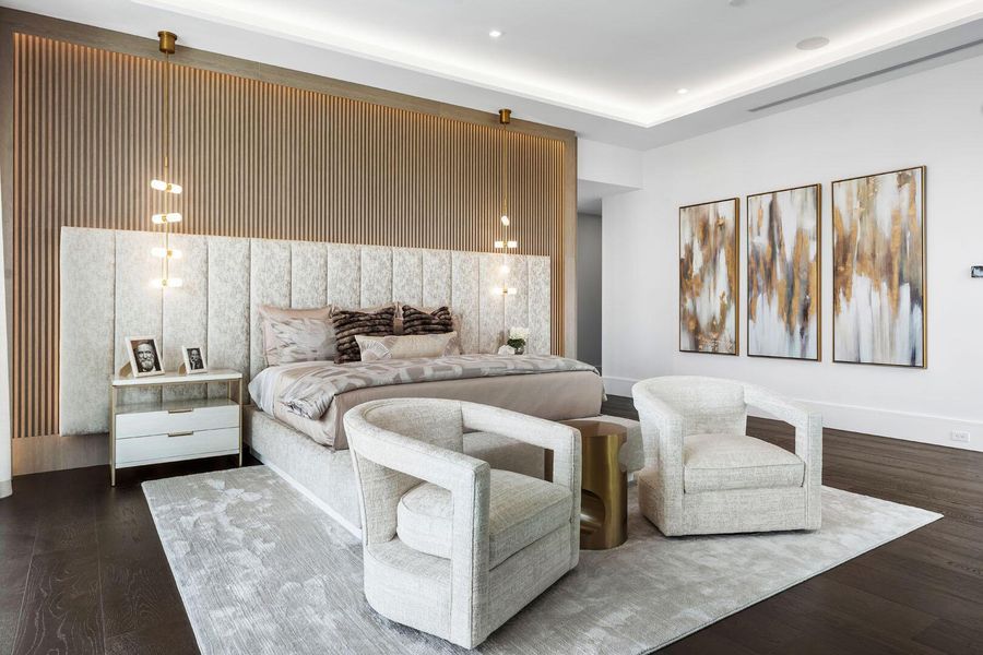 Furnished interior view inside a new home in , Boca Raton (Image 15).