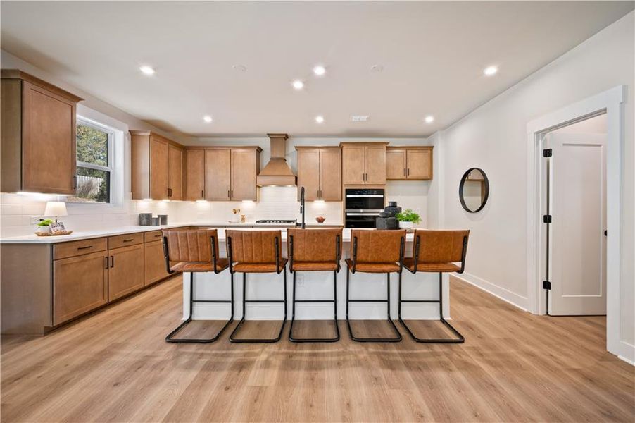 Furnished interior view inside a new home in The Paddocks at Doc Hughes, Buford (Image 6).