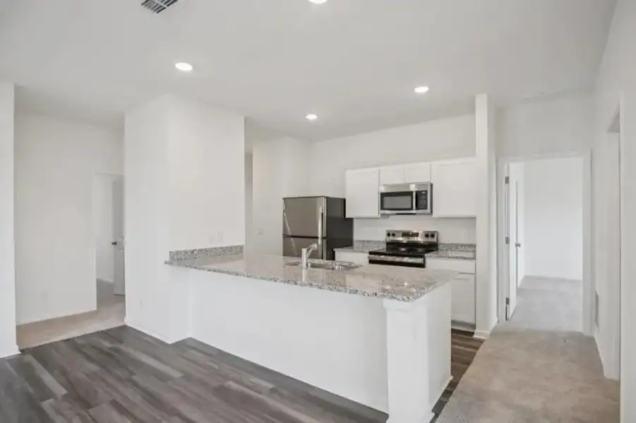 Furnished interior view inside a new home in Crescent Pointe, Carrollton (Image 4).
