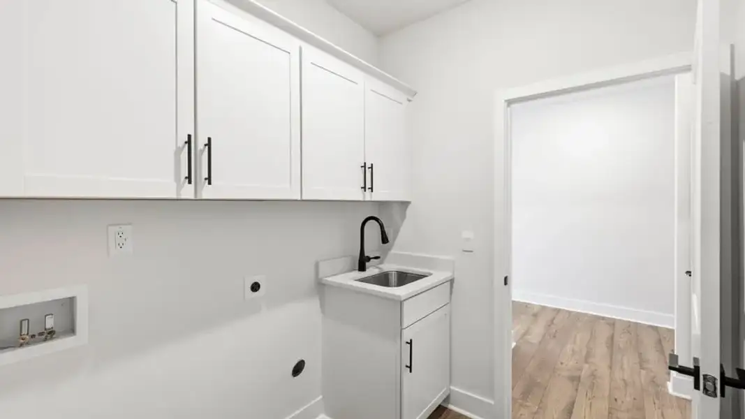 Furnished interior view inside a new home in Spring Ridge Reserve, Anderson (Image 16).