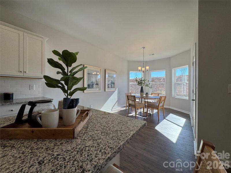 Furnished interior view inside a new home in McFarland Estates, York (Image 22).