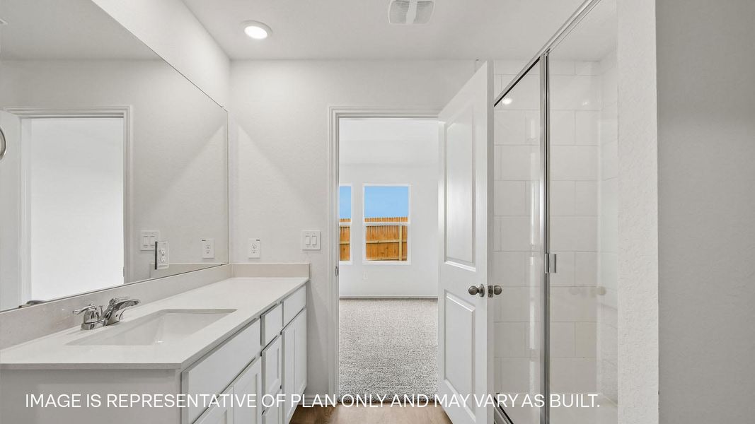 Furnished interior view inside a new home in Durango, Mustang Ridge (Image 8).