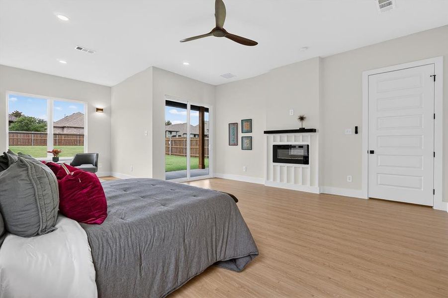 Furnished interior view inside a new home in , Forney (Image 15).